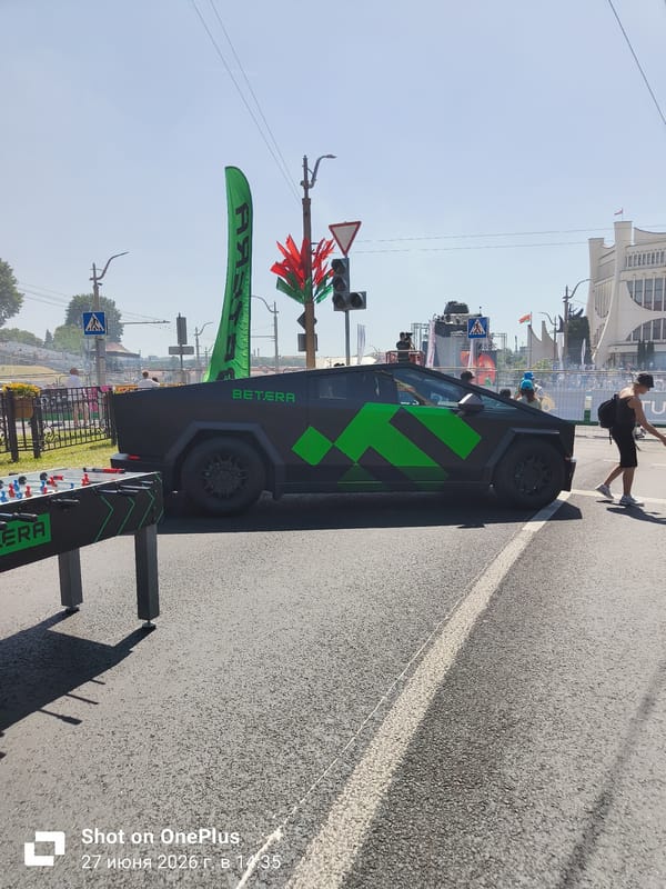 Street drift event takes over central Hrodna on a summer morning