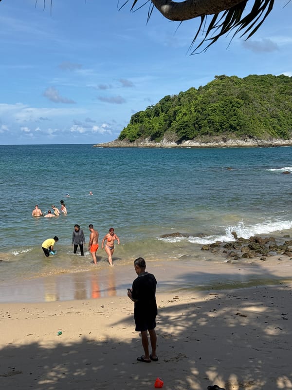 Quiet afternoon at Rawai Beach, Phuket