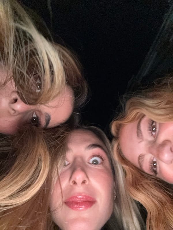 Young women socialize, take selfies during Mexico City night out