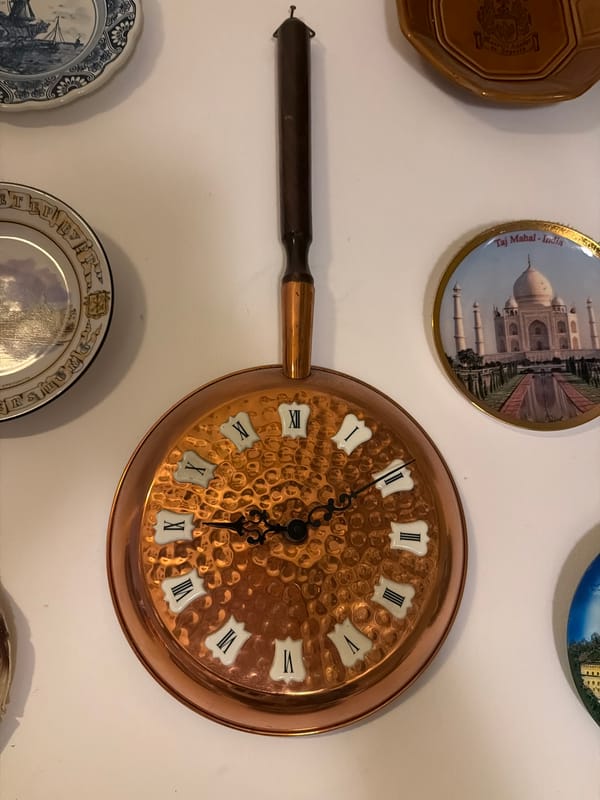 Home life, local landmarks, and a souvenir plate collection in Khimki