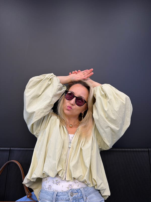 Casual cafe photo session in Izhevsk, same look, multiple poses