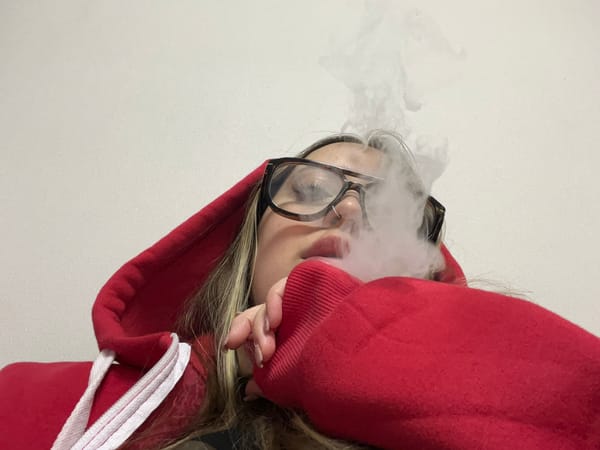 Woman documents evening selfie session in Krasnodar apartment