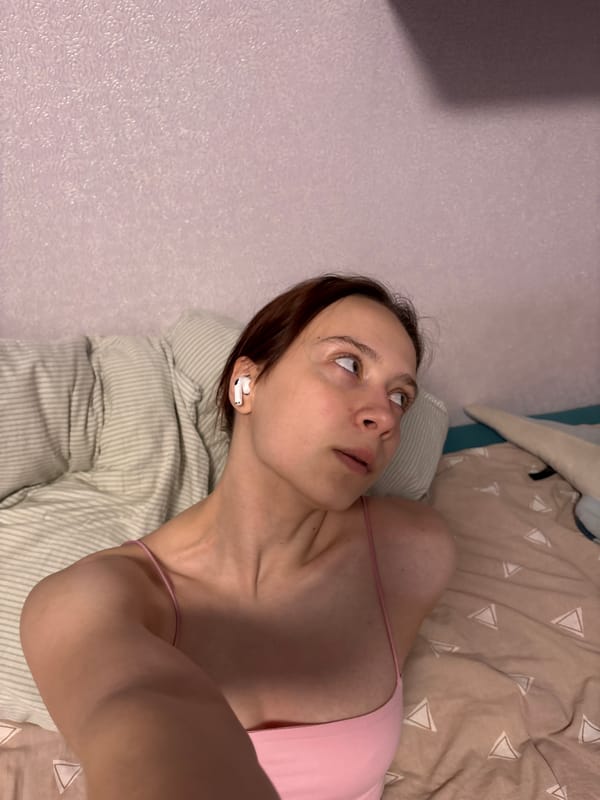 Woman photographed in private room during morning hours
