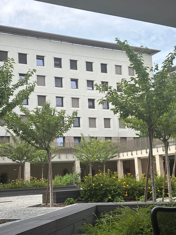 Morning architectural tour through modern Milan spaces documented