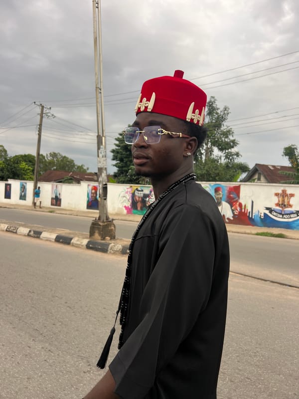 Street life and faces around a commercial area in Onitsha