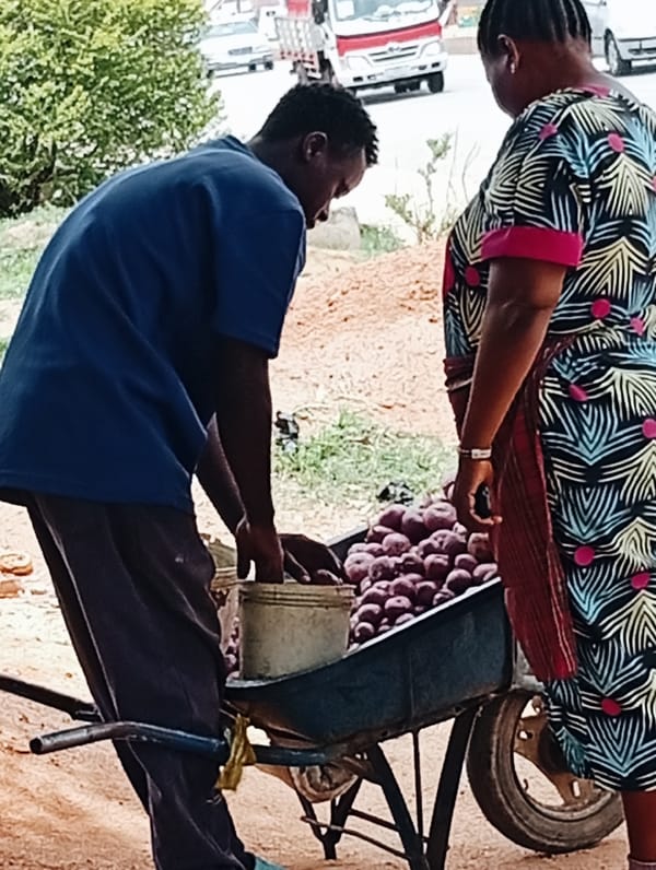 Daily life scenes documented across Bukuru, Nigeria marketplace