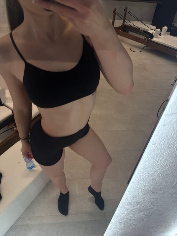 Person spotted at Sofia fitness studio