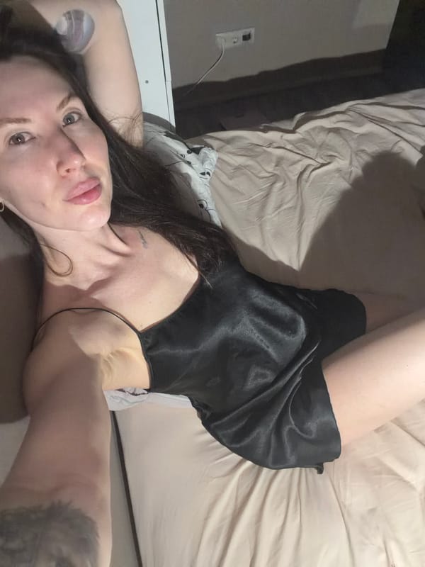 Woman in nightgown observed on bed in Perm