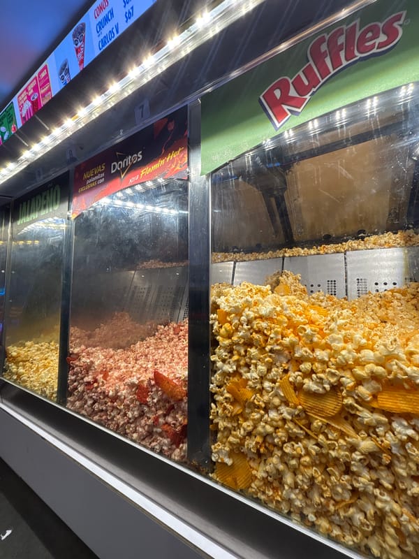 Late-night visit to Mexican shopping complex documented by witness