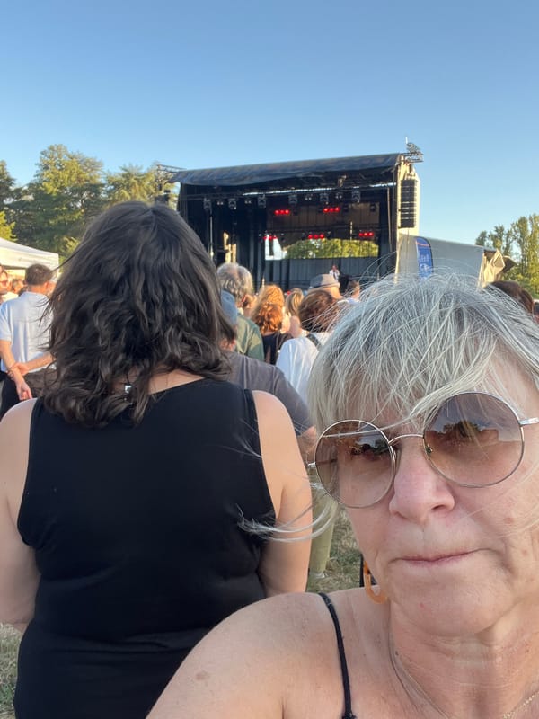 Outdoor concert draws a crowd in Saint-Just-Saint-Rambert