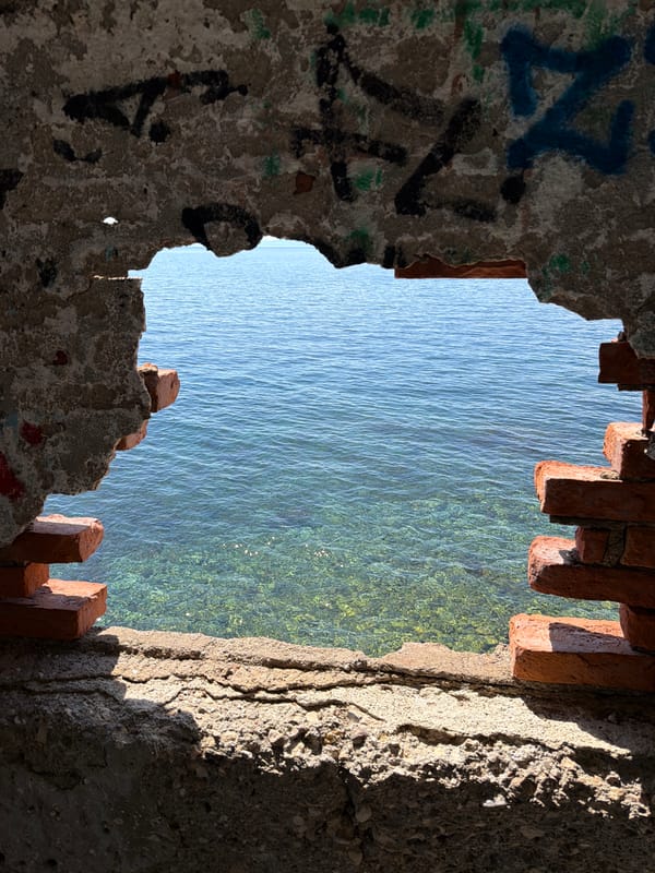 Adriatic coastline and port operations observed in Rijeka