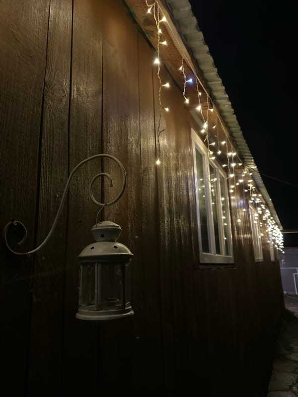 Evening garden and sauna session documented in Abzakovo Russia
