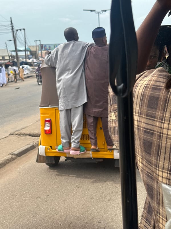 Daily street life captured in Lokoja, Nigeria
