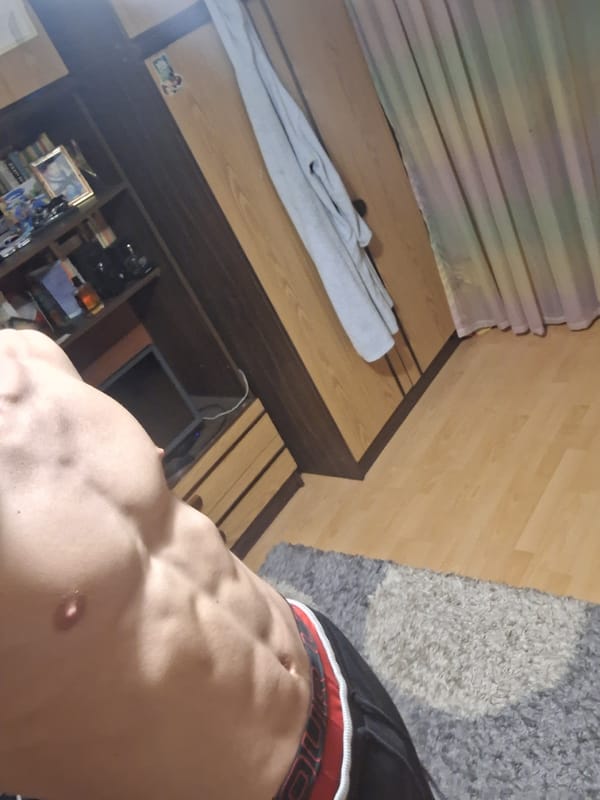 Person documents fitness progress in multiple selfies in Burgas