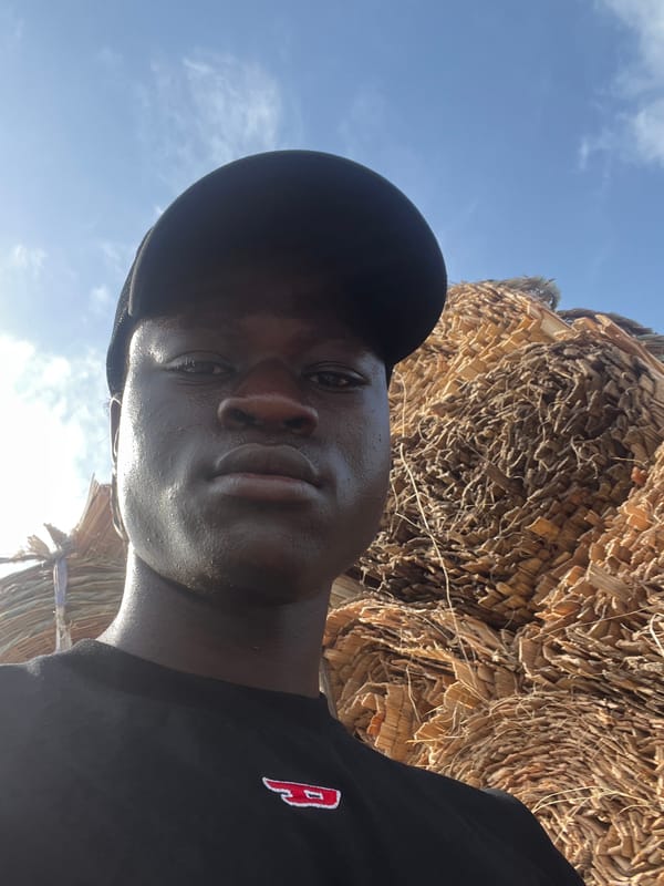Morning street life documented in Badagry, Nigeria