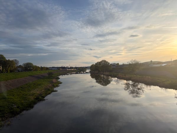 River views documented in Târgu Mureș, Romania