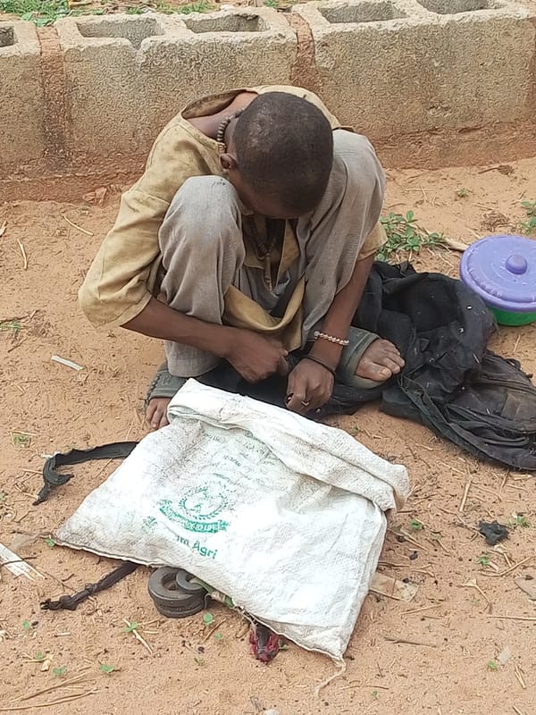 Daily life moments captured in Tempure, Nigeria morning