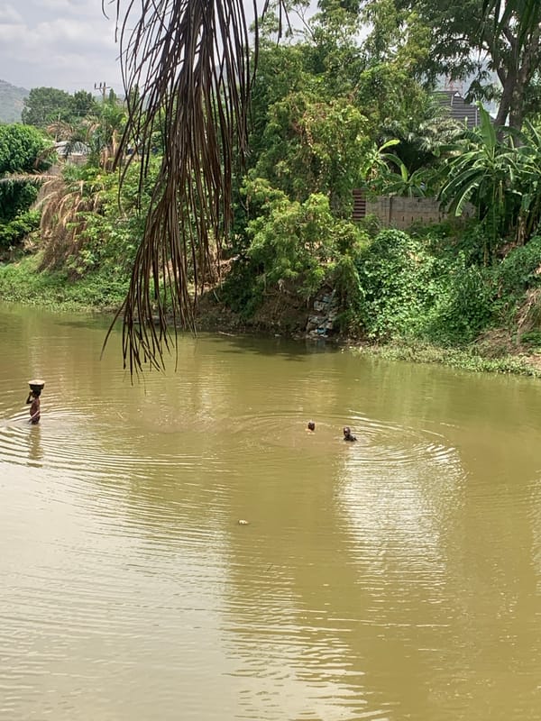 Daily life documented around Nigerian waterway in Adankolo, Lokoja
