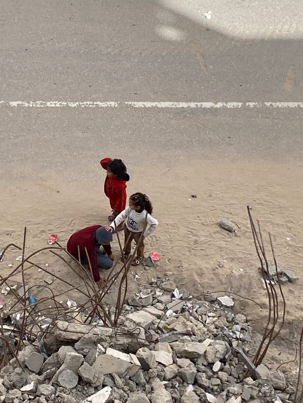 Life continues amid widespread destruction in Khan Yunis