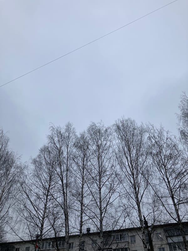 Early morning scenes documented in Chaikovsky, Russia