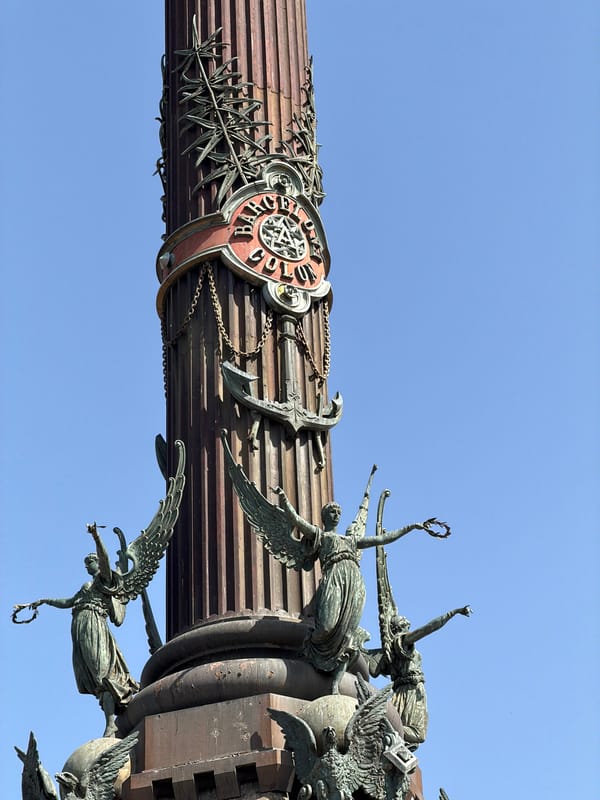 Columbus Monument and Las Ramblas area, Barcelona