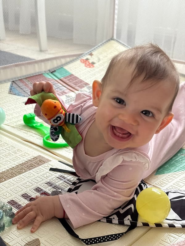 Woman and baby photographed in morning moments in Veghel