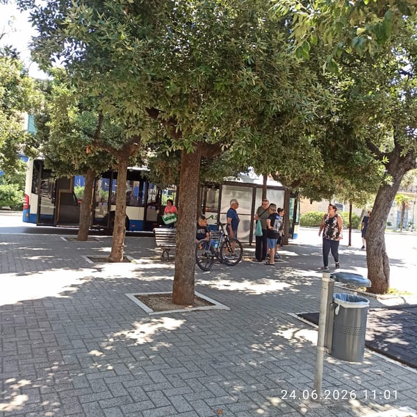 Morning walkthrough of Bitonto shared with Russian-speaking audience