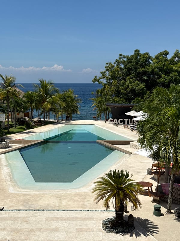 Daytime resort scenes documented at Cactus venue, Nusa Penida