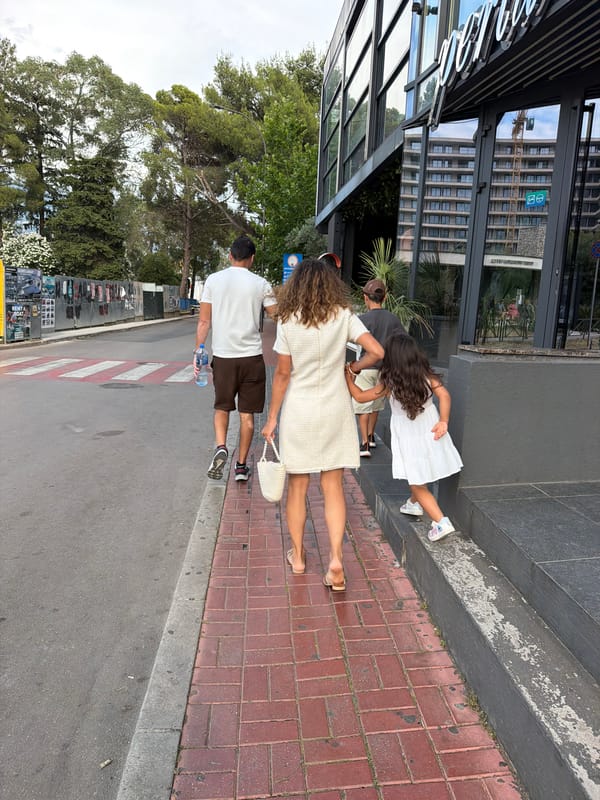 Summer afternoon snapshots from Budva's old town streets