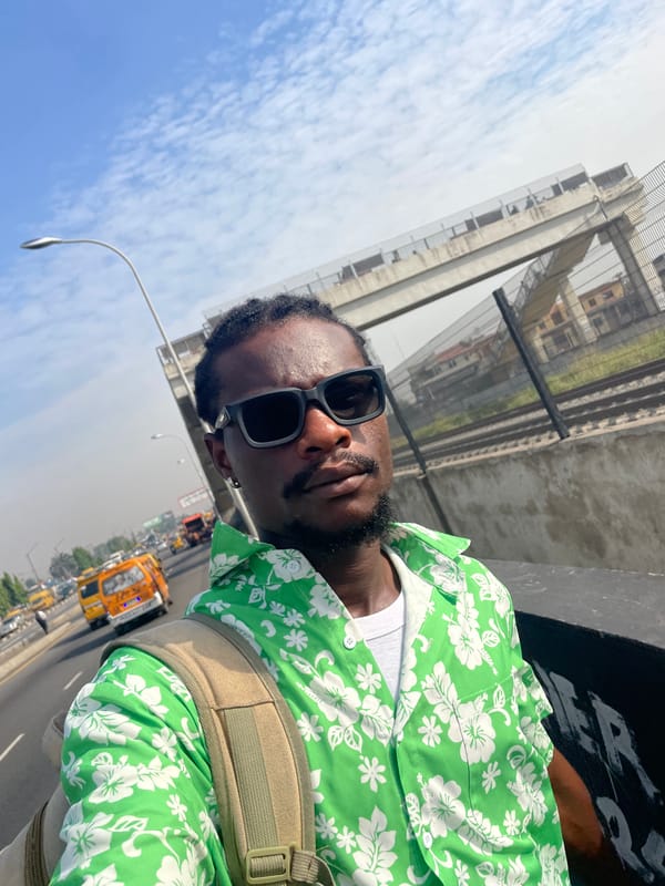 Street scenes and traffic captured in Ikeja, Nigeria