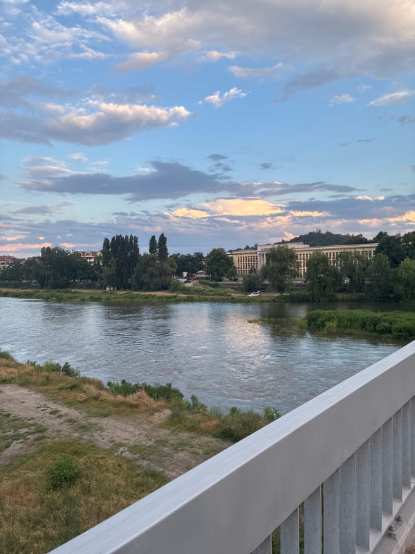 Evening river views and home interior captured in Plovdiv