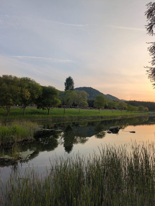 Taehwa River scenic views documented in Ulsan, South Korea