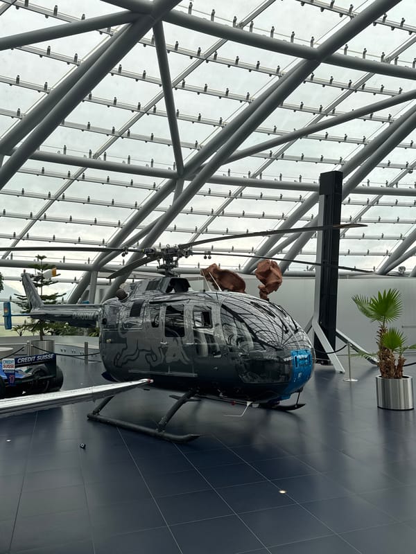 Red Bull Hangar-7 museum showcases aviation and racing collection