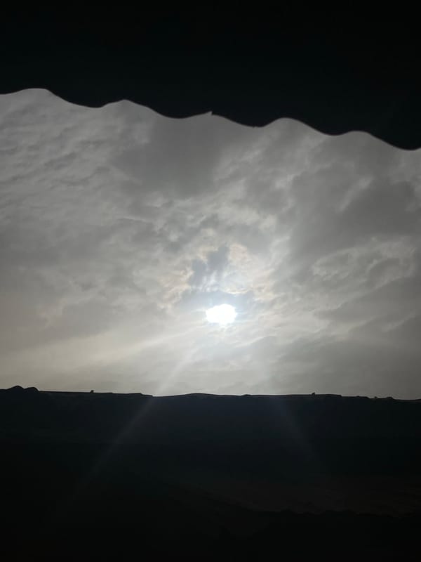 Overcast afternoon documented in Barden Yana, Nigeria