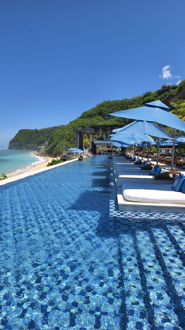 Resort and beach scenes documented in Kuta Selatan