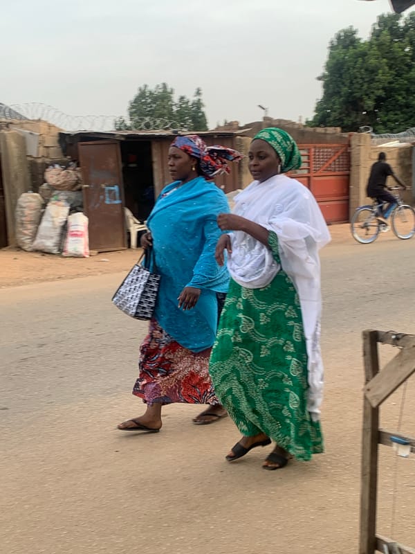 Daily street life documented in Jos, Nigeria neighborhood