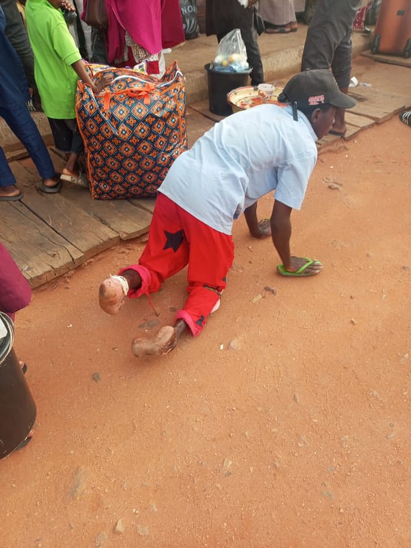 Morning activity documented at Gombe Nigeria transport terminal