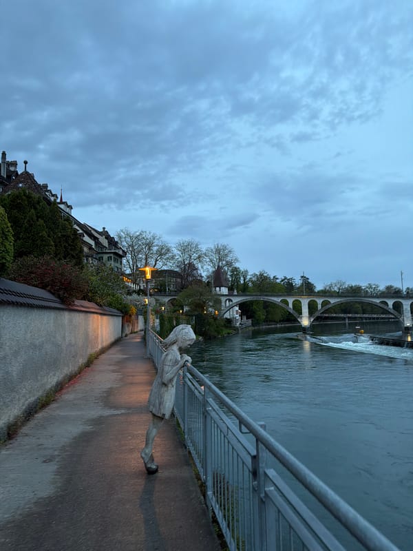 Evening documentation of historic Bremgarten Switzerland captures medieval architecture
