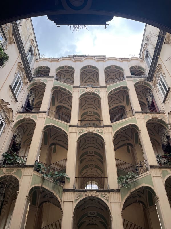 Historic Naples Architecture Documented in Sanità District Walking Tour
