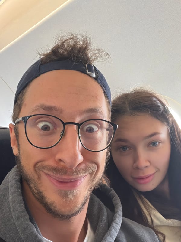 Man and woman photographed in Al Jizah, Jordan