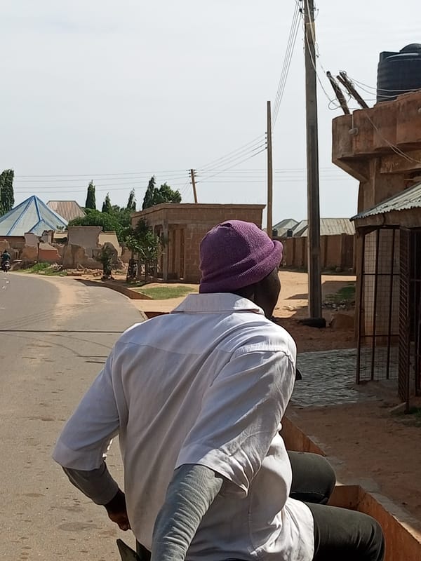 Two quiet street-level moments, same morning, same area