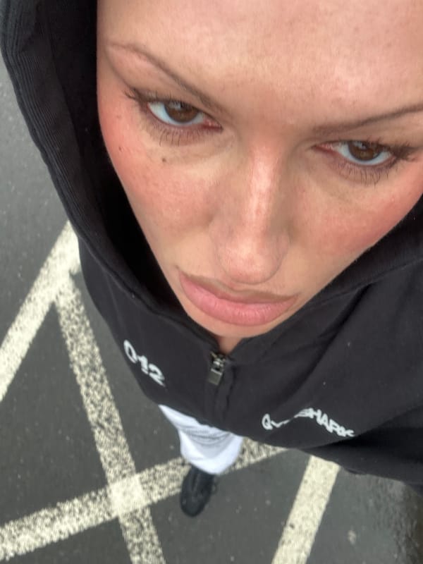 Person photographed on street in Tunbridge Wells