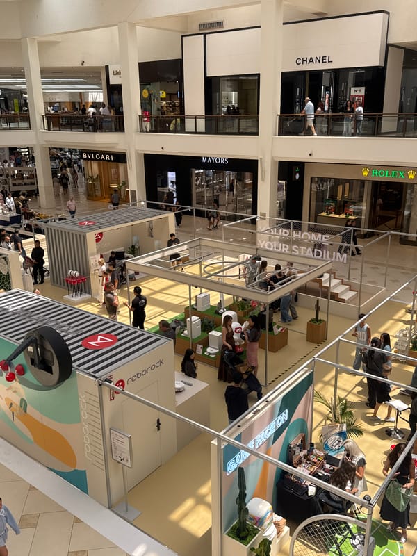 Afternoon shopping session at Aventura Mall, Miami area