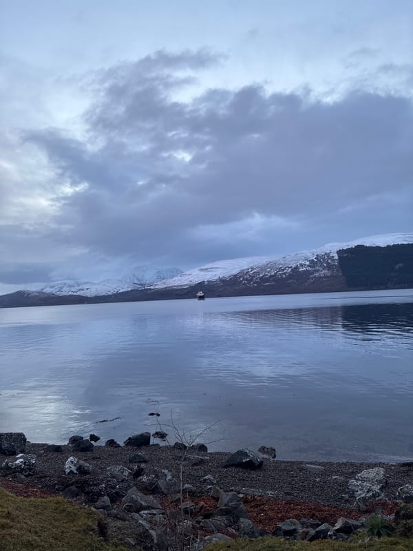 Highland landscape photographed from multiple angles near Fort William