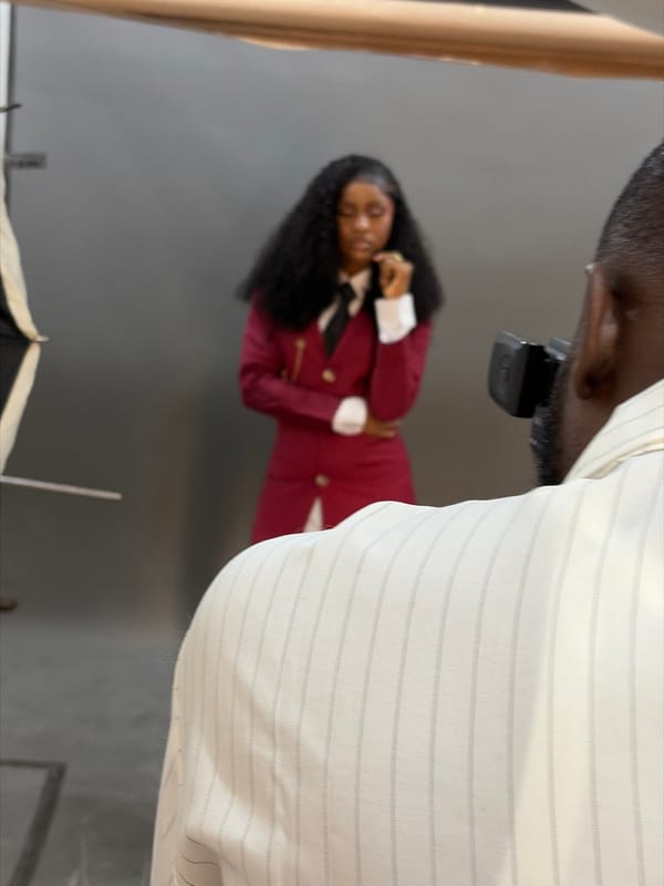 Professional photography session captures woman in Gura Top studio