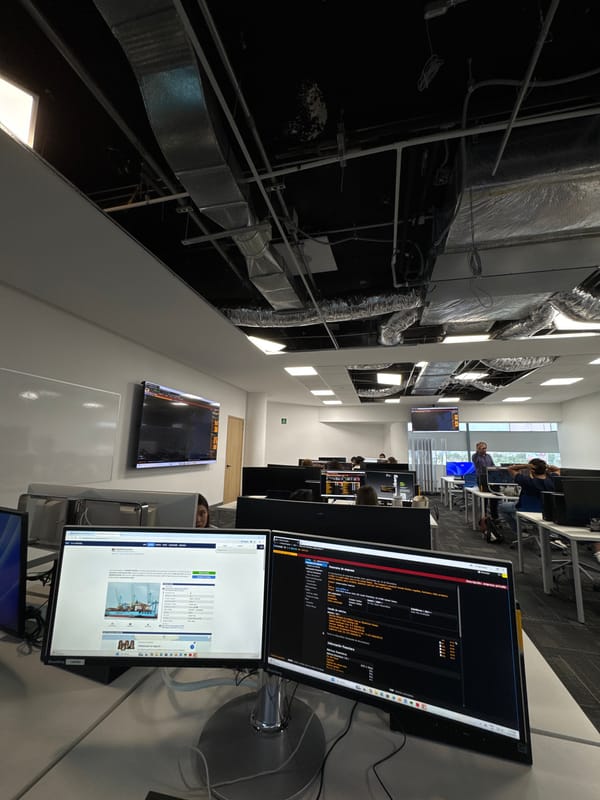 Evening work activity observed across Puebla office and studio spaces