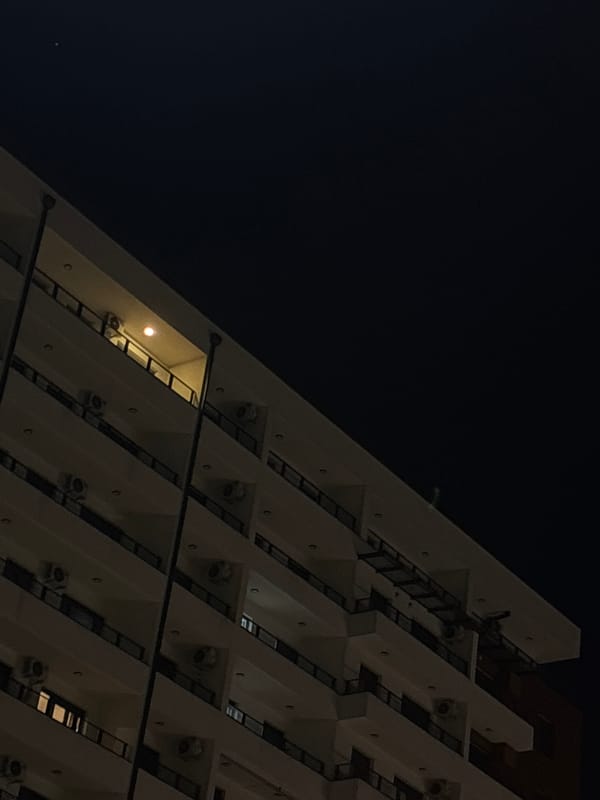 Evening observations document Belgrade cityscape and nighttime scenes