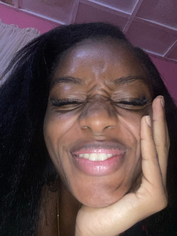 Woman documents selfie session in Jos, Nigeria