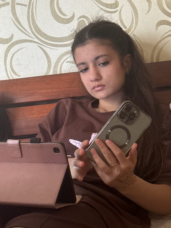 Young women documented in indoor residential settings