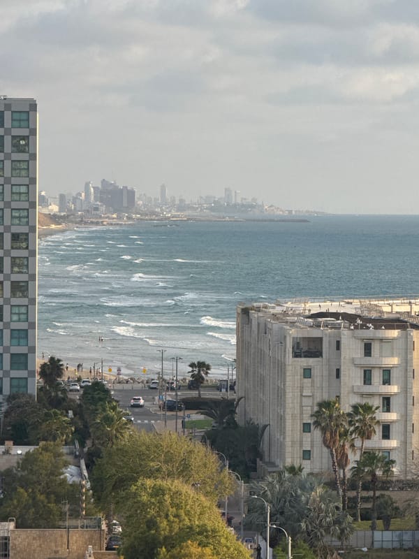 Witness captures afternoon views of Herzliya Marina from elevated positions